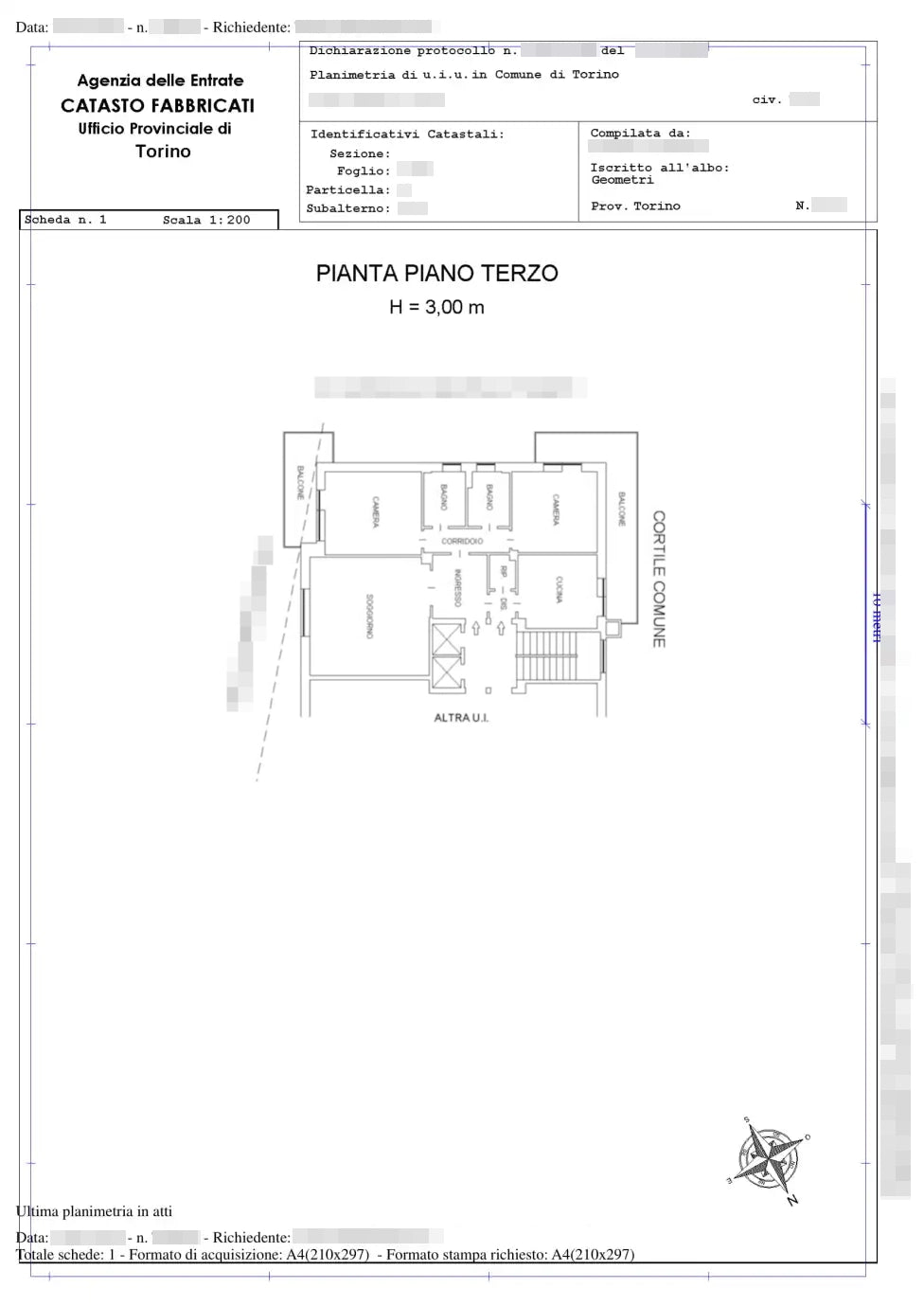 planimetria castastale in un click