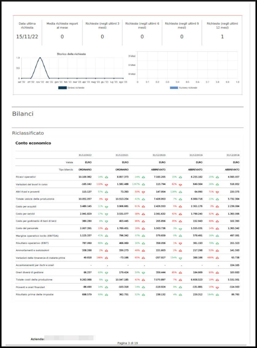 Report impresa Online - Subito