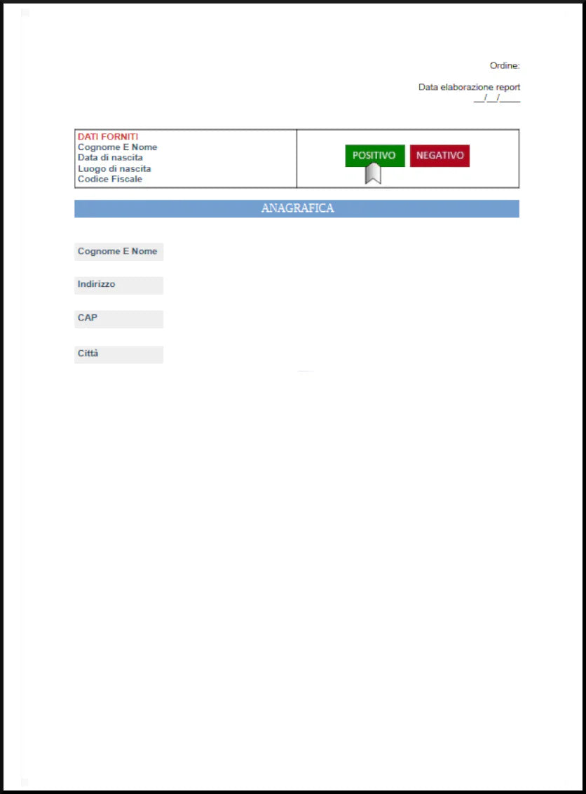Rintraccio anagrafico Online in un Click